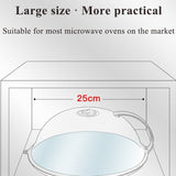 Microwave Food Cover With Handle - Jennyhome Jennyhome