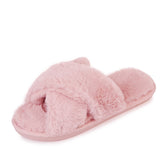 Soft Fluffy Cozy Faux Fur Slippers - Jennyhome Jennyhome