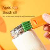 Three-in-One Cup Lid Cleaning Brush - Jennyhome Jennyhome